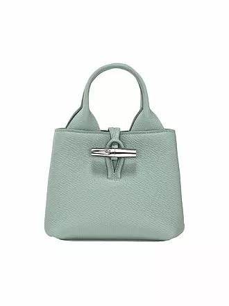 LONGCHAMP | Le Roseau Handle Bag XSmall, Celadon | 